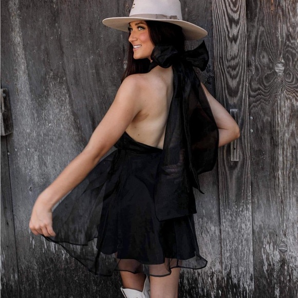 Boutique Black Dress - Picture 3 of 3